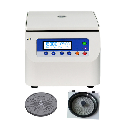 Kecepatan disesuaikan 19480 Xg Kecepatan tinggi Mikro centrifuge dengan rotor kapiler