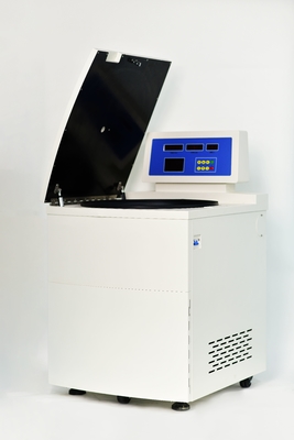 Centrifuge bervolume besar berpendingin dengan suhu terkontrol vertikal Kapasitas 4L -20°C sampai +40°C