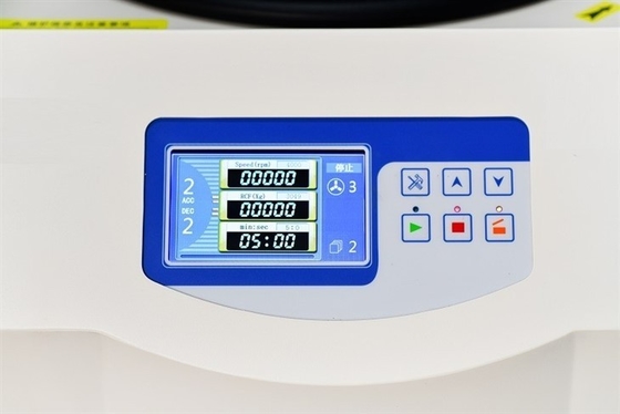6000 RPM Kecepatan 8x100ml Plaket Kaya Plasma Mesin Centrifuge untuk pemisahan presisi