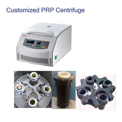 6/8x15ml Portable PRP Centrifuge Device 0-4000rpm Untuk Rumah Sakit Bedah Kosmetik