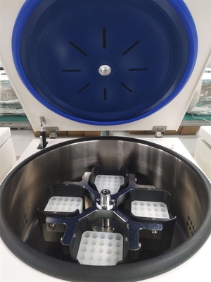 4x750ml Kapasitas besar kecepatan tinggi centrifuge Benchtop 21000rpm