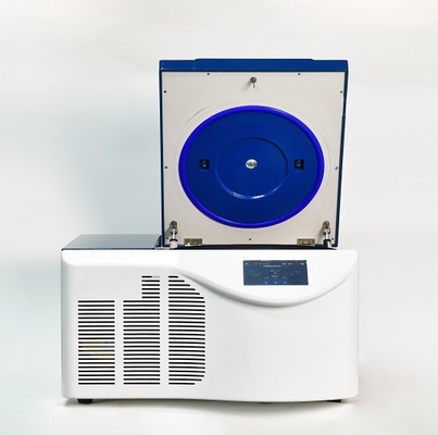 RTC Fungsi Benchtop Centrifuge Dingin Kebisingan rendah 22000r/Min