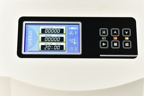21000r/Min Tingkat kebisingan sentrifugal meja pendingin 58dB