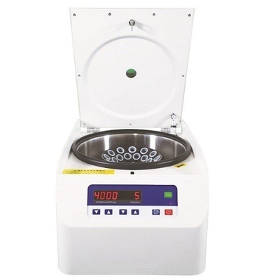 4000 Rpm Low - Speed Benchtop Centrifuge 5ml/10ml/50ml Kapasitas, Max 6×50ml Konfigurasi