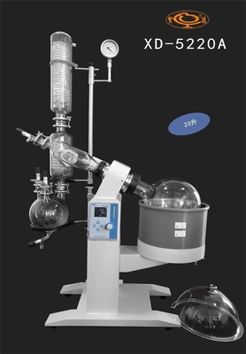 20 liter Rotary Evaporator 20l Rotovap 3.6L/Min Otomatis Cantilever Lifting 0-190mm
