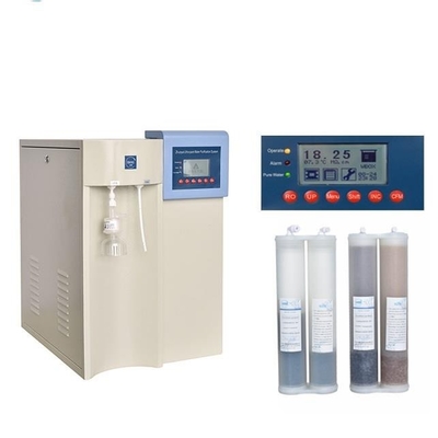 AC110V-240V 10 Liter / Jam Sistem Air Deionisasi Untuk Laboratorium