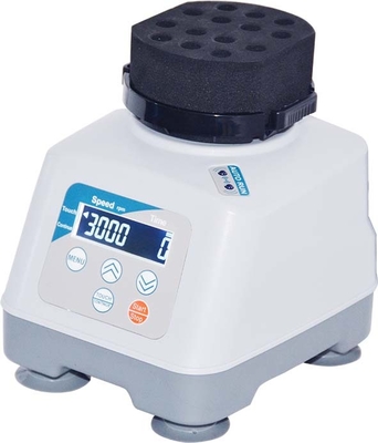 0-3000r/Min Laboratorium Multi Tube Vortex Mixer ST Kontrol Cerdas