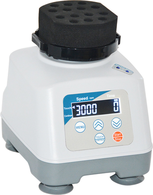 0-3000r/Min Laboratorium Multi Tube Vortex Mixer ST Kontrol Cerdas