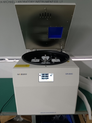 8000r/min 24*5ml Kapasitas Low Speed Otomatis Centrifuge GR-600C