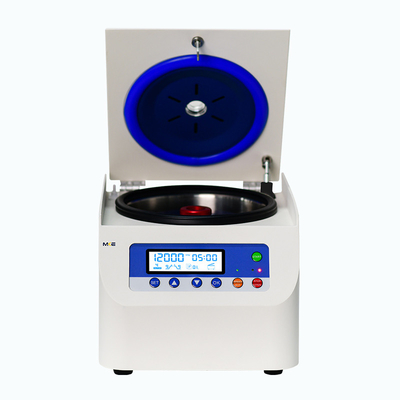 Micro centrifuge kecepatan tinggi yang dapat disesuaikan waktu dengan rotor sudut dan motor DC tanpa sikat