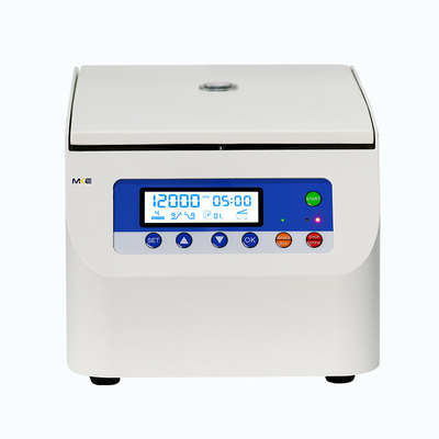 Micro centrifuge kecepatan tinggi yang dapat disesuaikan waktu dengan rotor sudut dan motor DC tanpa sikat