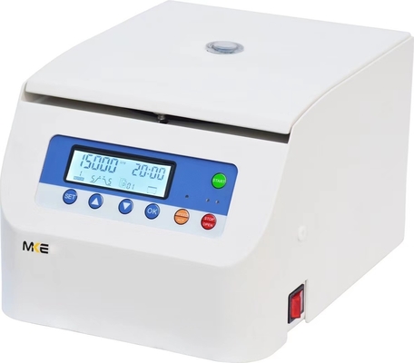 Laboratorium centrifuge kecepatan tinggi 16500r/menit Kapasitas maksimum 12 * 5ml