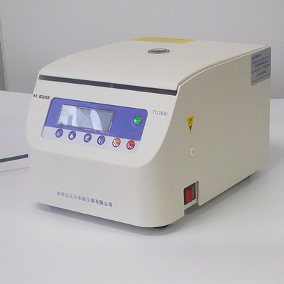 Kecepatan disesuaikan 19480 Xg Kecepatan tinggi Mikro centrifuge dengan rotor kapiler