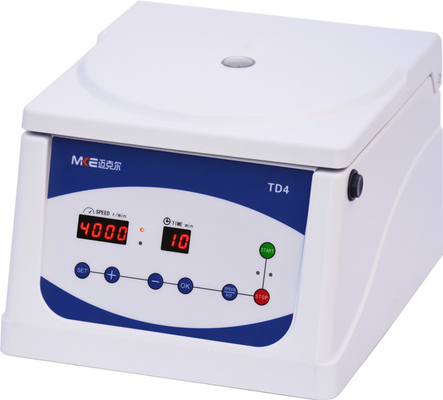 Benchtop 4000 rpm Low Speed Centrifuge untuk PRP Kecantikan Klinik
