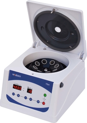 Benchtop 4000 rpm Low Speed Centrifuge untuk PRP Kecantikan Klinik