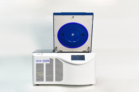 Benchtop kecepatan tinggi pendingin sentrifugal dengan kebisingan rendah dan penyimpanan program USB