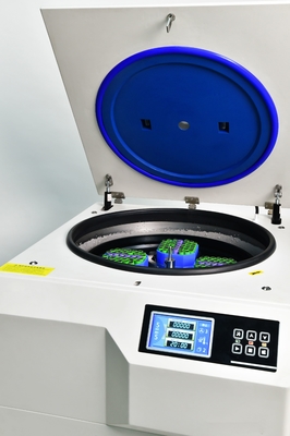 Centrifuge Kapasitas Besar dengan Multiple Angle Rotors Max 6 * 250ml Kapasitas Max 1,5 L dan Kecepatan Tinggi 22000r/min